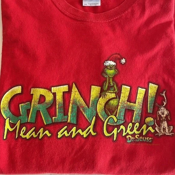 Vintage 2001 Christmas T Shirt Grinch 2XL - Picture 3 of 12